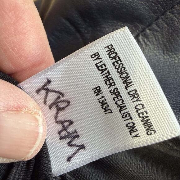 Vakko Leather Sheath Dress Black S/S Vamp Gothic Goth Officesiren Witchy 10 - Picture 7 of 10